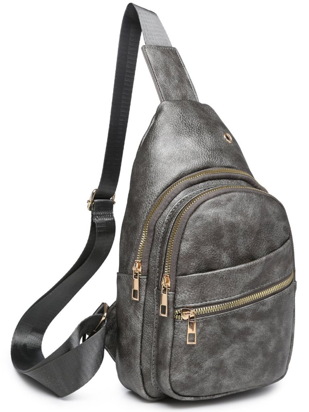 Fashion Sling Backpack - Pewter